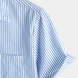 Casual Button-Up Shirt, Short Sleeves