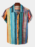 Striped Short Sleeve Shirt
