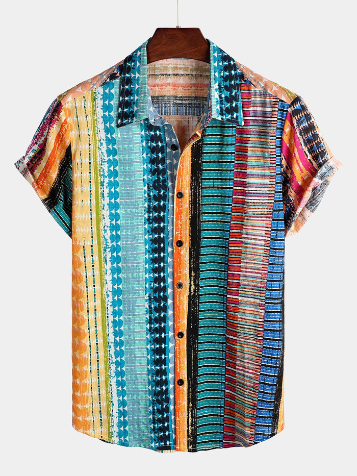 Striped Short Sleeve Shirt