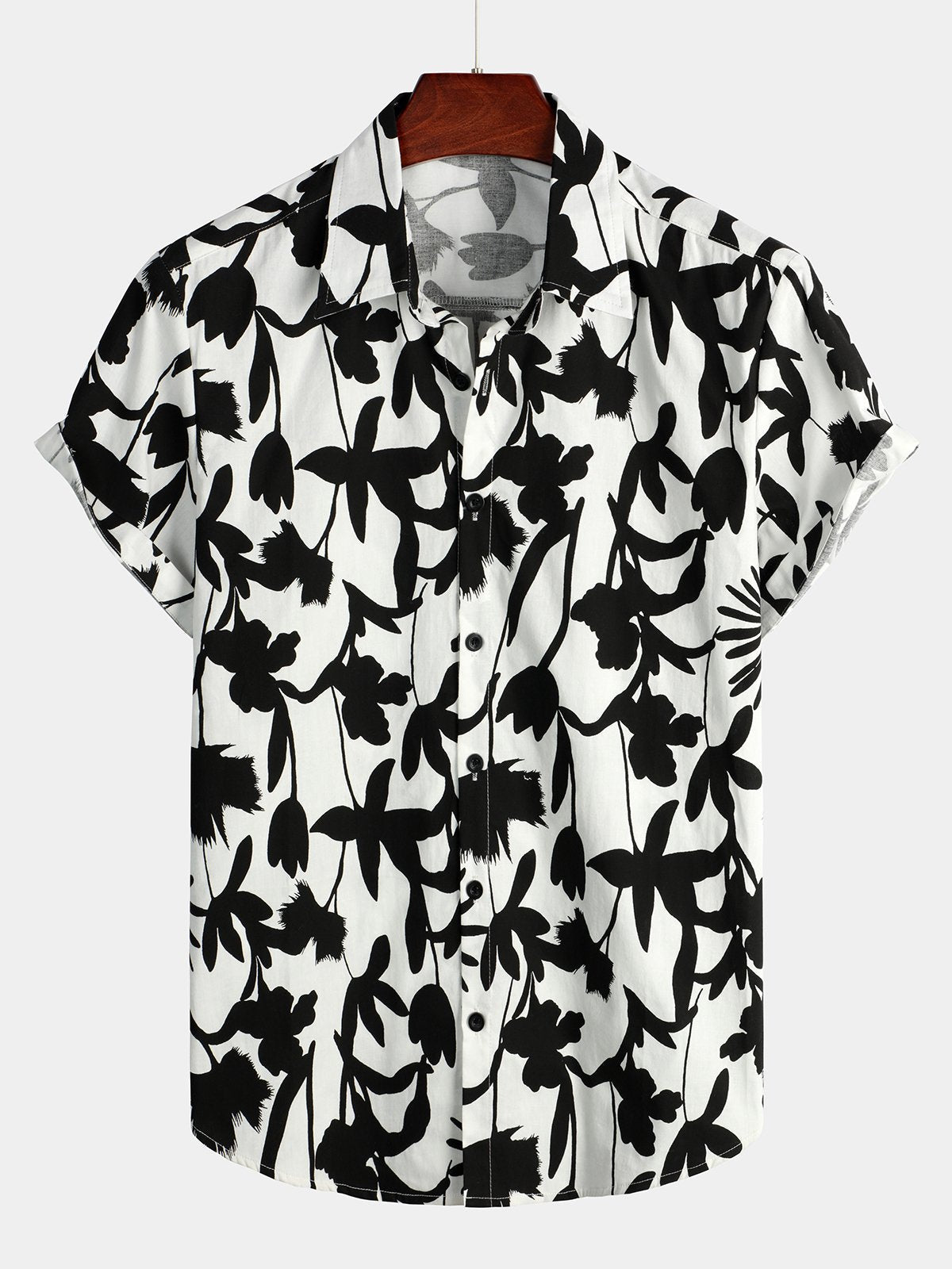 Tropical Floral Hawaiian Shirt