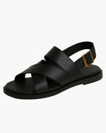 Lanaro | Elegant Cross Sandals