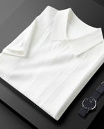 Como Ribbed Knit Polo