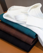 Como Ribbed Knit Polo