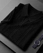 Como Ribbed Knit Polo