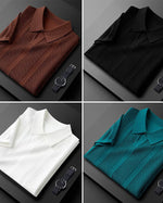 Como Ribbed Knit Polo