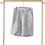 Premium-quality linen shorts
