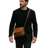 Martin™ - Milan Leather Shoulder Bag