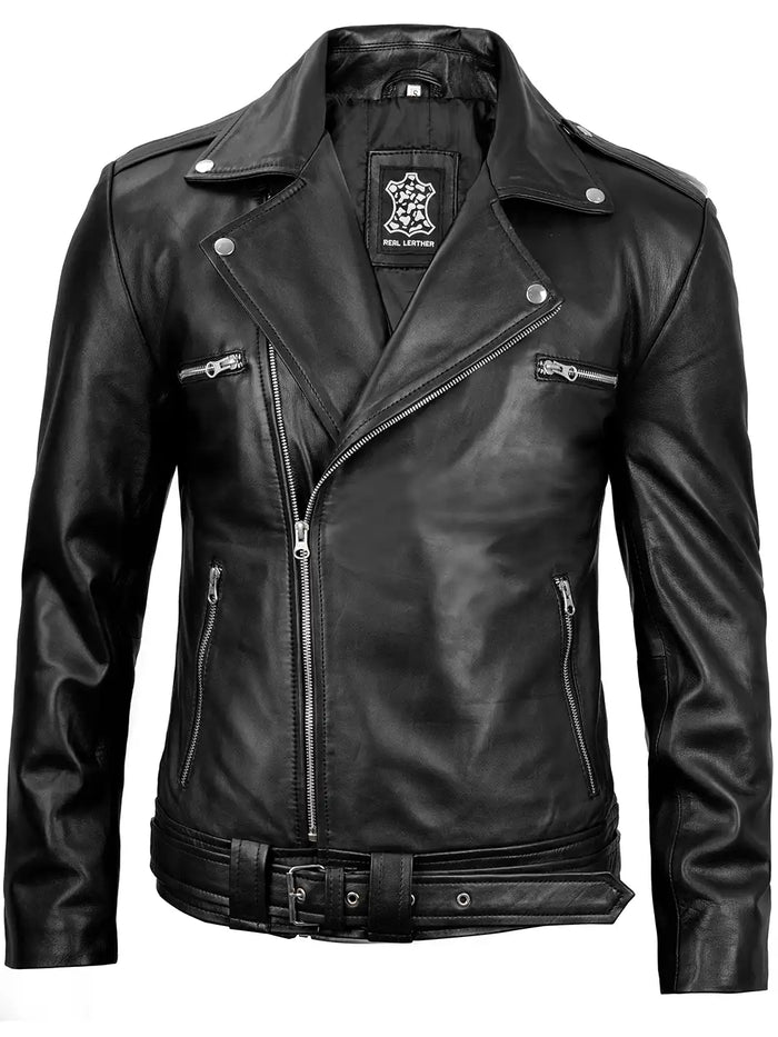 Apex Noir Leather Jacket