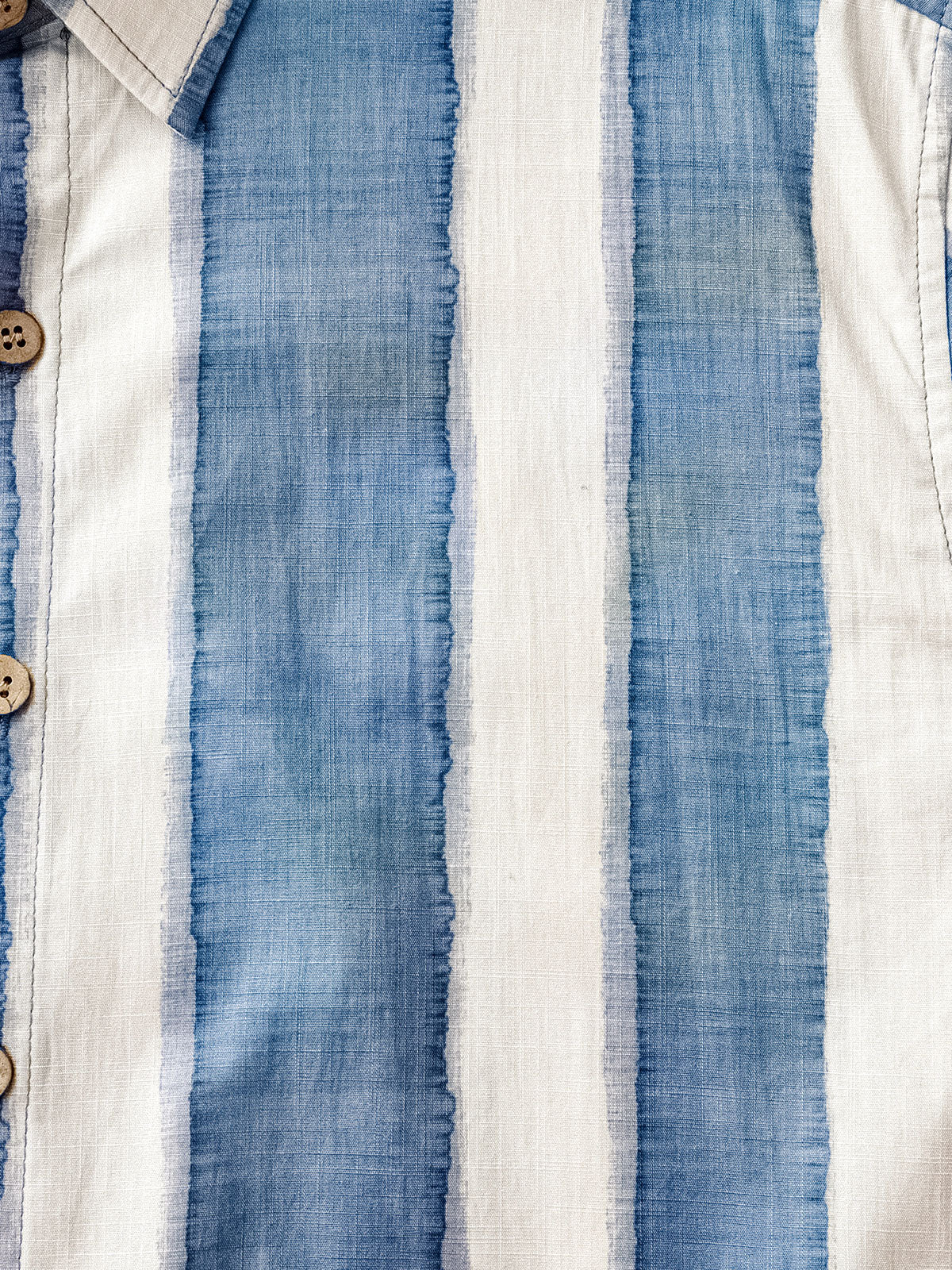Retro Striped Casual Beach Look Shirt