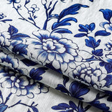 Blue Floral Short Sleeve Shirt