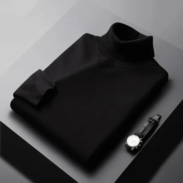 Monte Carlo Turtleneck Black, photo studio
