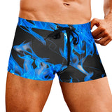 Antoni - Swim Shorts Blue Flame