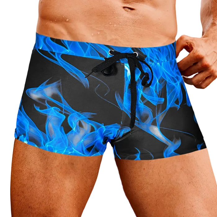 Antoni - Swim Shorts Blue Flame