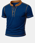 Saint-Tropez Band Collar Polo