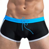 Antoni - Short Swim Trunks Black Ocean