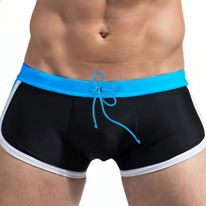 Antoni - Short Swim Trunks Black Ocean