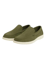 Casual Men's Loafers – Olive