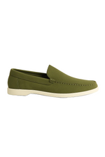 Casual Men's Loafers – Olive