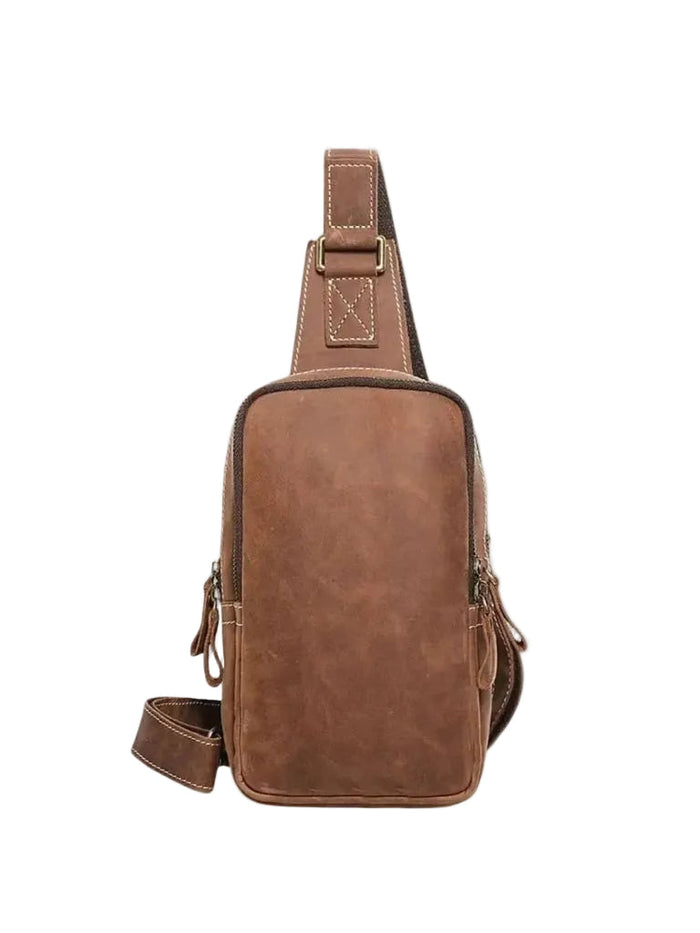 Peter Men's Leather Bag, Vanguard