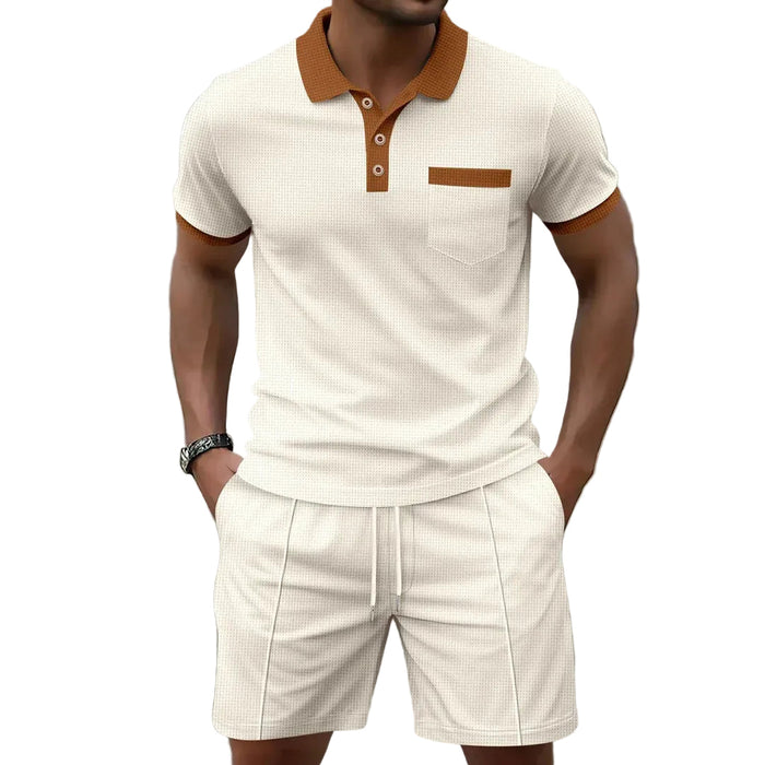 Polo Set - Waffle Fabric