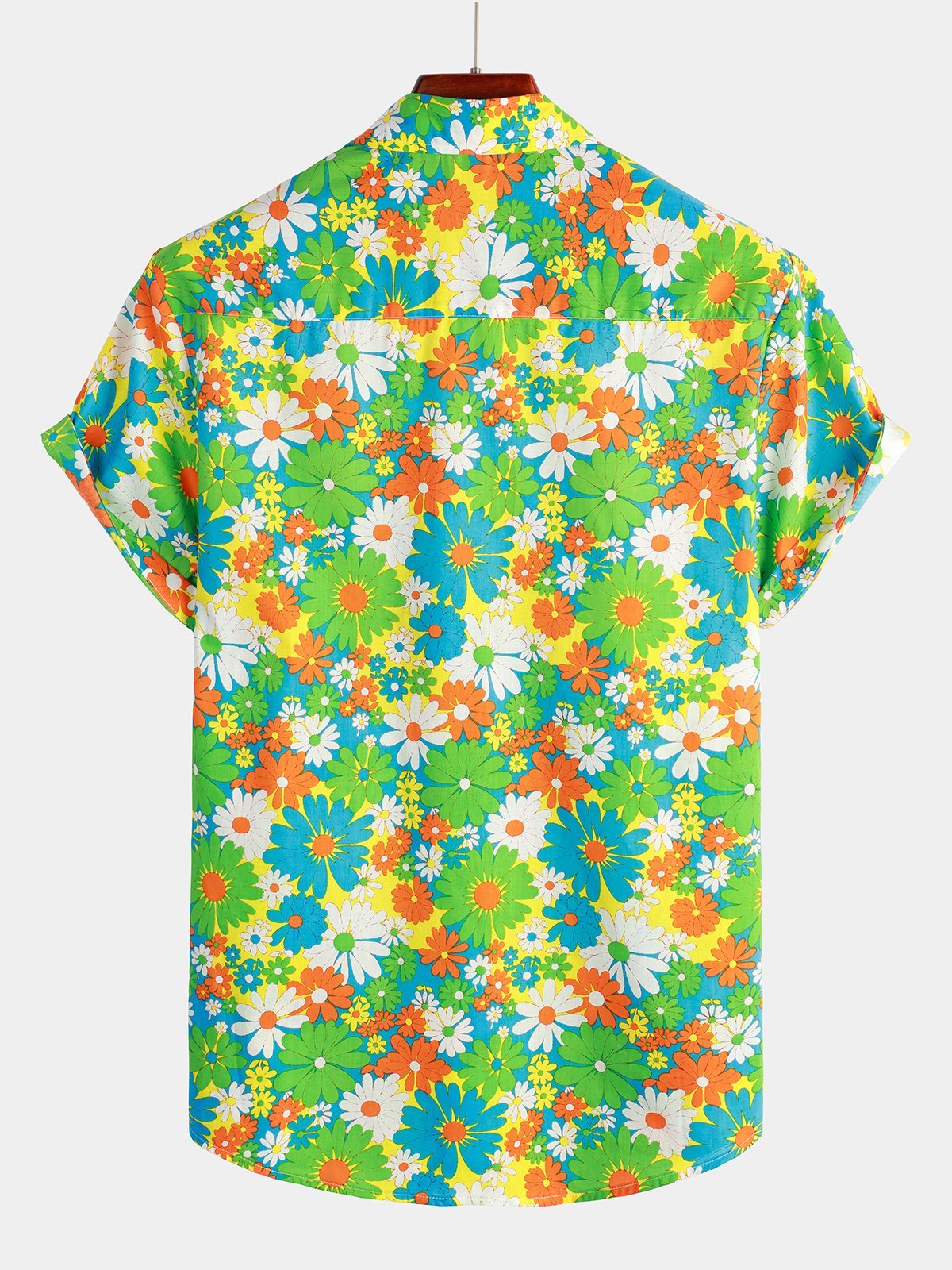 Hawaiian Tropical Floral Print Shirt