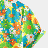 Hawaiian Tropical Floral Print Shirt