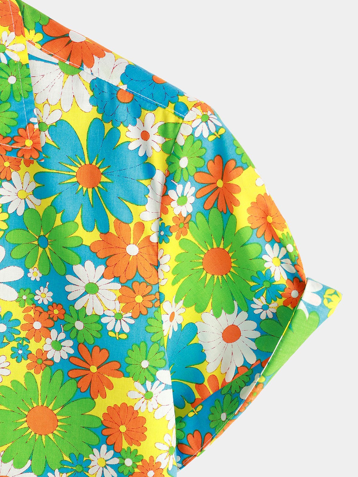 Hawaiian Tropical Floral Print Shirt