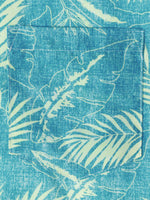 Hawaiian Casual Short-Sleeve Pockets Shirts, Tropical Print