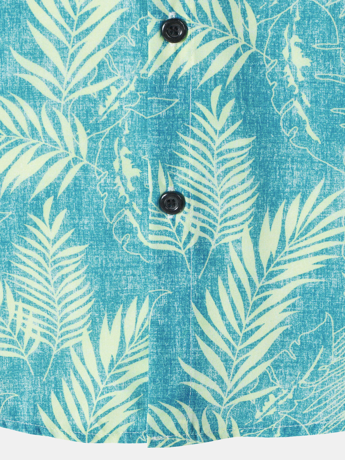 Hawaiian Casual Short-Sleeve Pockets Shirts, Tropical Print
