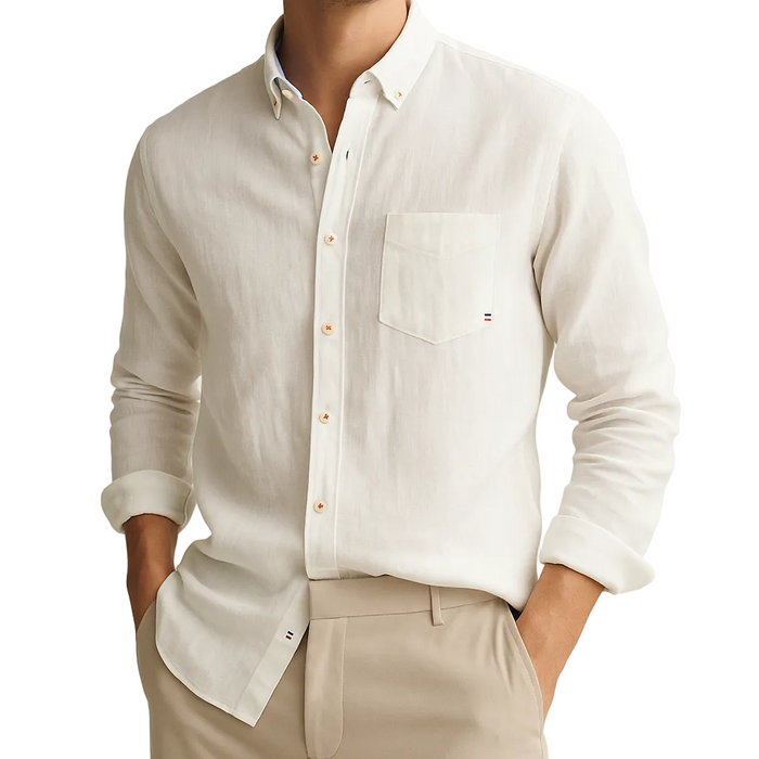Saint-Tropez Men's Linen Shirt, Tropez