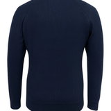Men's Half-Zip Sweater with Collar – Royal Blue