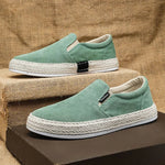 Breathable Canvas Slip-On Shoes
