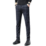 Plaid Casual Pants