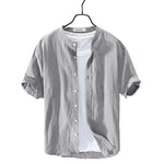 Summer Shirt in Cotton and Linen