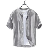 Summer Shirt in Cotton and Linen