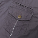 Cotton Cargo Shirt with Short Sleeves