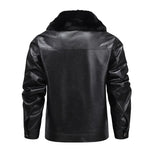 Leather Fleece Jacket