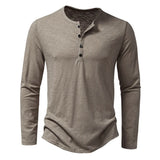 Cotton Long-Sleeve Polo Shirt