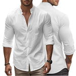 Casual Summer Cotton and Linen Shirt