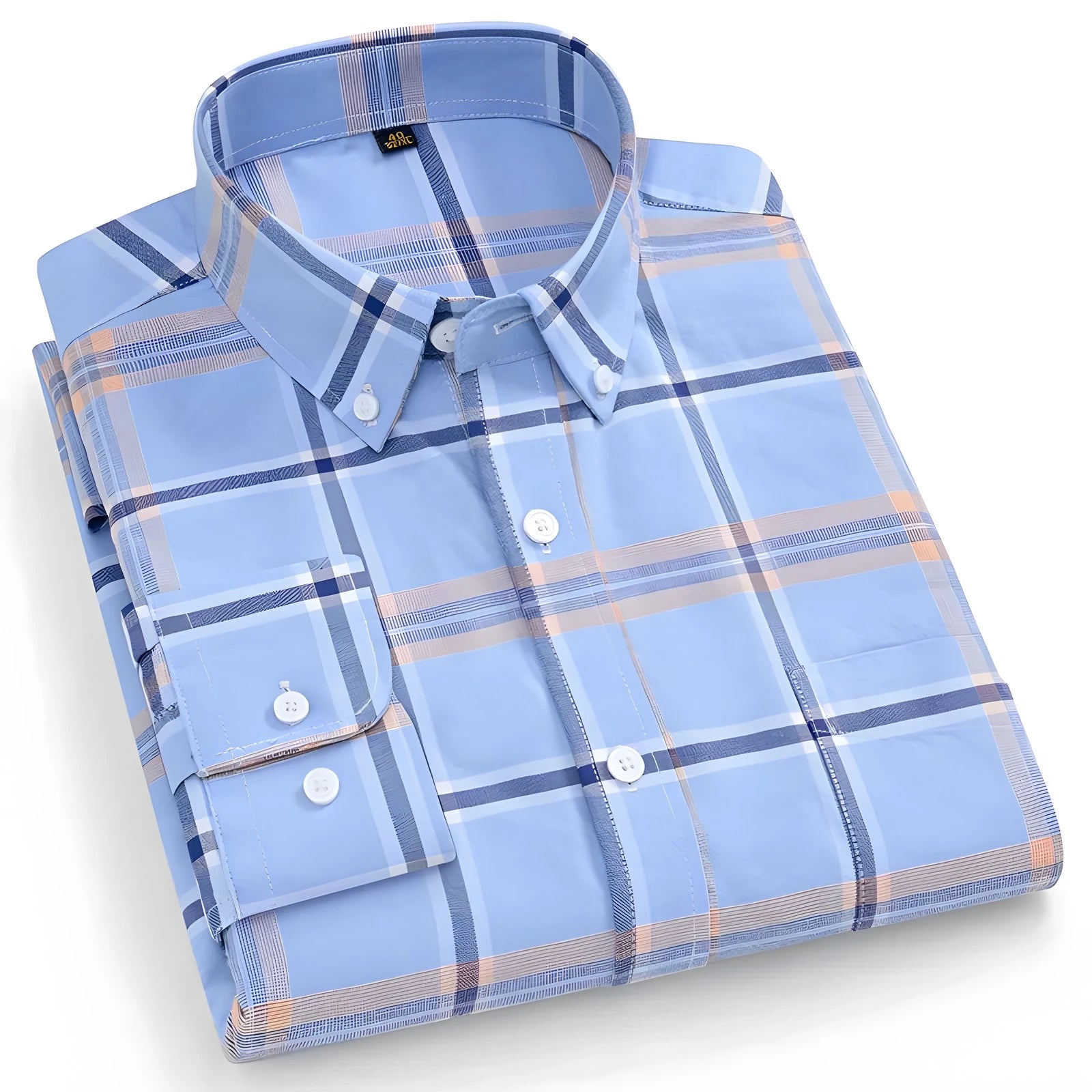 Cotton Oxford Shirt Light Blue