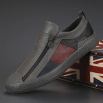 Leather Zip Shoes