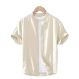 Summer Shirt in Cotton and Linen