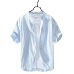 Summer Shirt in Cotton and Linen