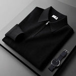 Elegant Men's Zip Sweater
