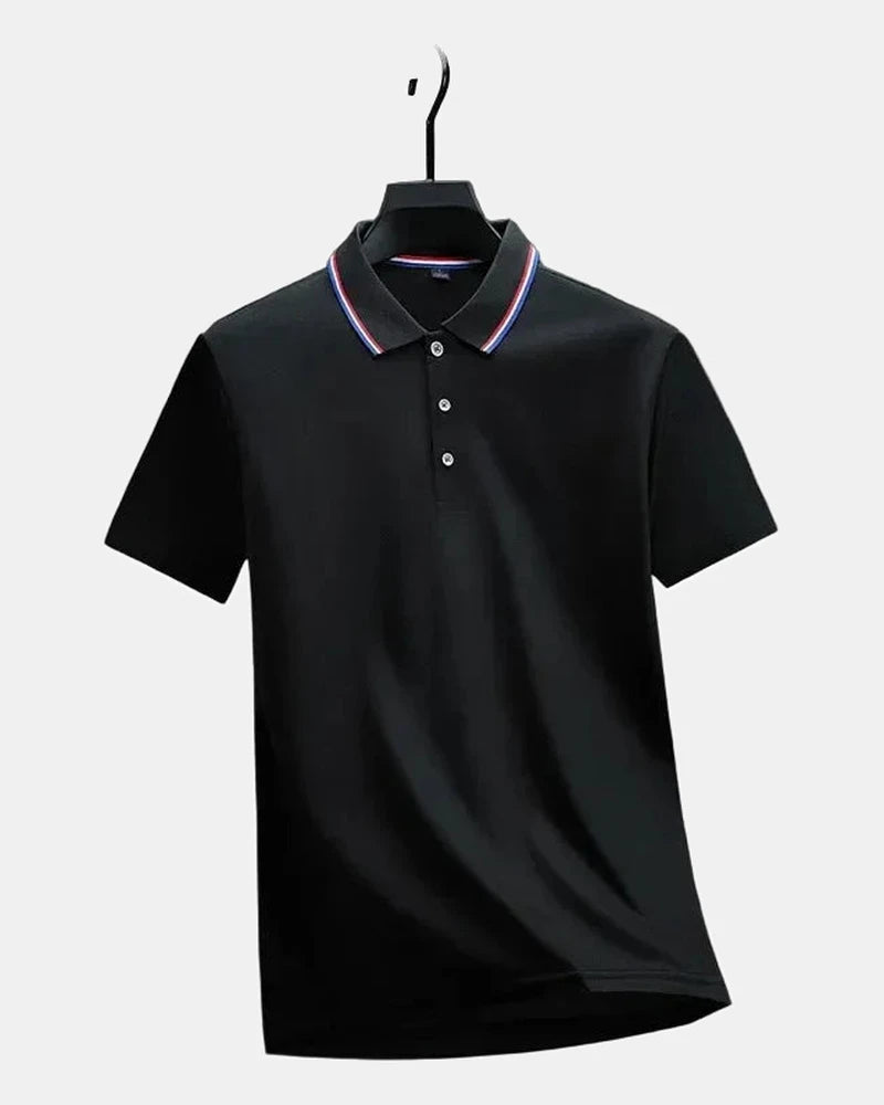 Men's Polo Shirt in Black