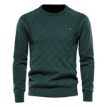 Men's Theodor Sweater with Diamond Pattern
