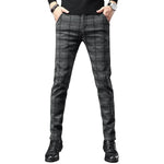 Plaid Casual Pants