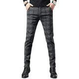 Plaid Casual Pants