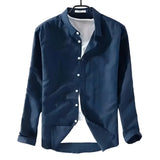 Casual Cotton-Linen Shirt