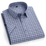 Cotton Shirt with Short Sleeve